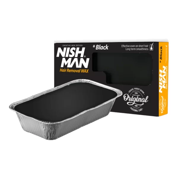Nishman - Hair Removal Hot Wax Black 500g