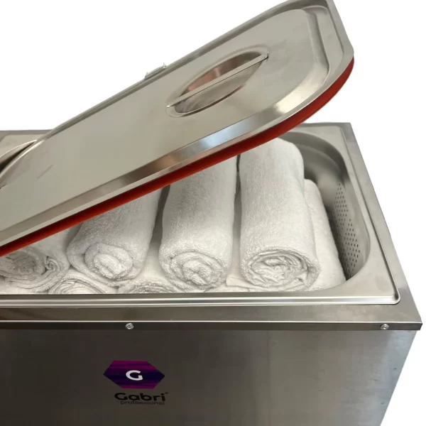 Gabri Towel Warmer Electric Wet Heat Hot Towel With Drain Tap