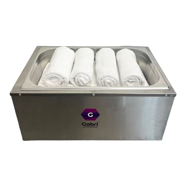 Gabri Towel Warmer Electric Wet Heat Hot Towel With Drain Tap - Image 3