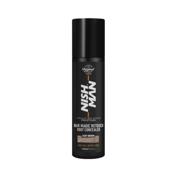 Nishman Hair Magic Retouch – Root Concealer Light Brown