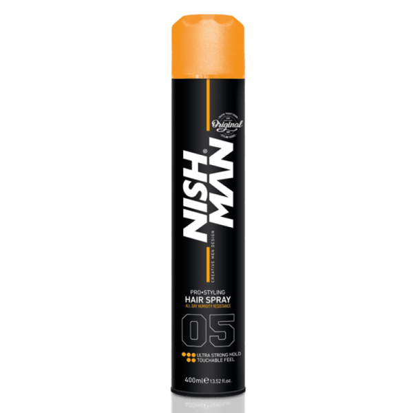 Nishman hairspray 05 Ultra Strong Hold 400ml