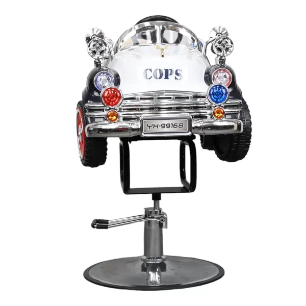 Child Barber Chairs - Classic Police Car Design - Image 4