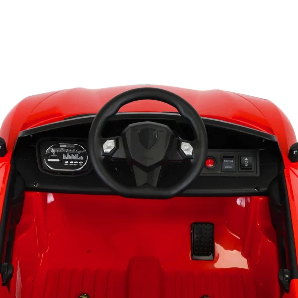 Child Barber Chairs - Lamborghini Style Red - Image 5