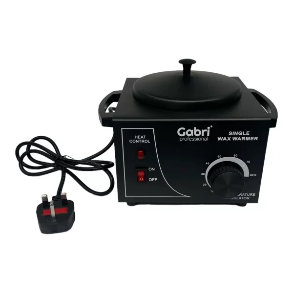 Gabri Single Pot Wax Heater Warmer (Black) - Image 3