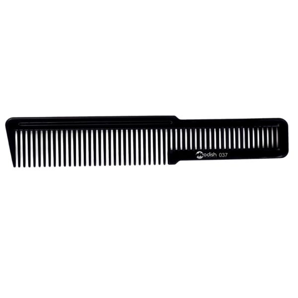 Modish Cosmetics Flat Top Comb No.037 Black