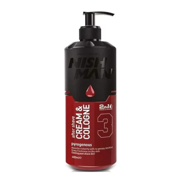 Nishman After Shave Cream & Cologne 2in1 400ml (Pyrogenous)