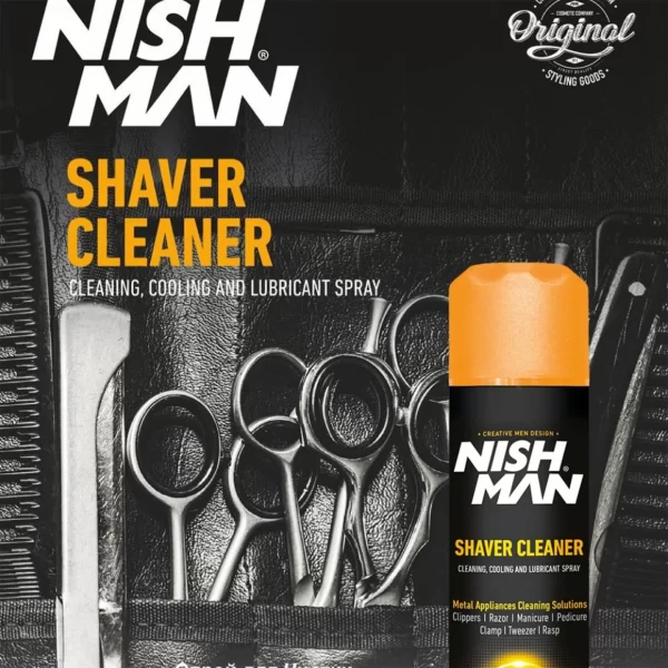 Nishman Shaver Cleaner 5in1 400ml - Image 3