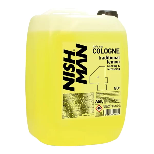 Nishman - Cologne 80 Degrees No.4 Traditional Lemon 5lt - Image 2