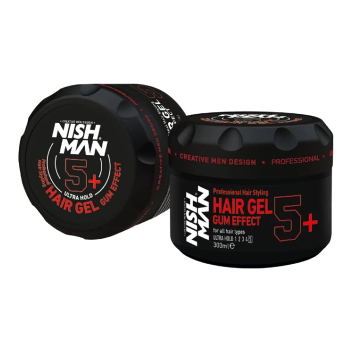Nishman Hair Gel Gum Effect 5+ 300ml