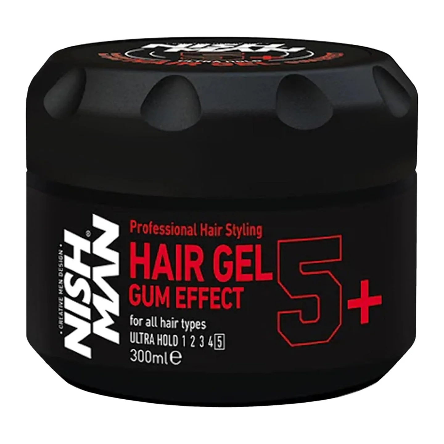 Nishman Hair Gel Gum Effect 5+ 300ml - Image 2