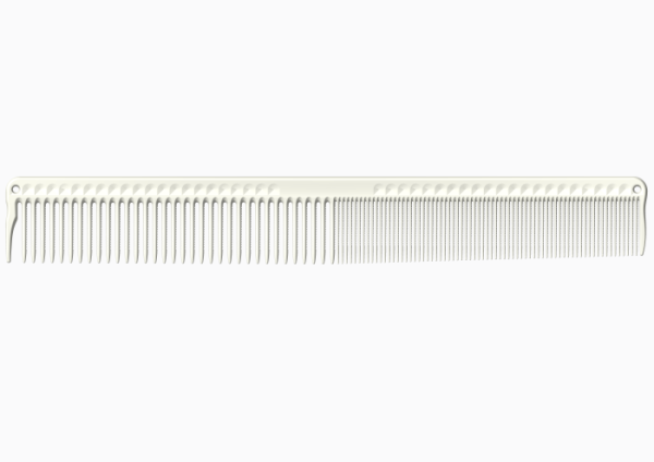 JRL Cutting Comb J301 7" White