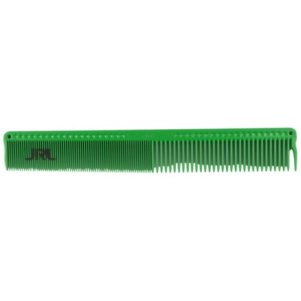 JRL Fine Cutting Comb J304 7.4" Green