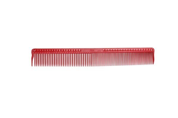 JRL Fine Cutting Comb J304 7.4" Red