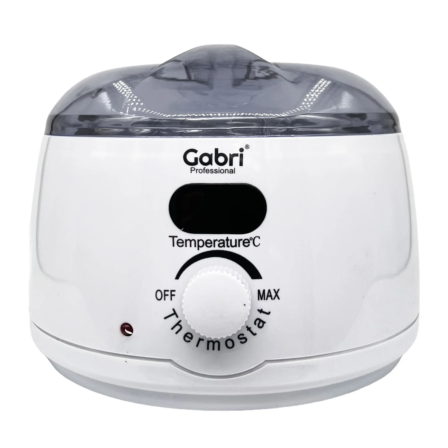 Gabri Single Pot Wax Heater Warmer Temperature Control (White)