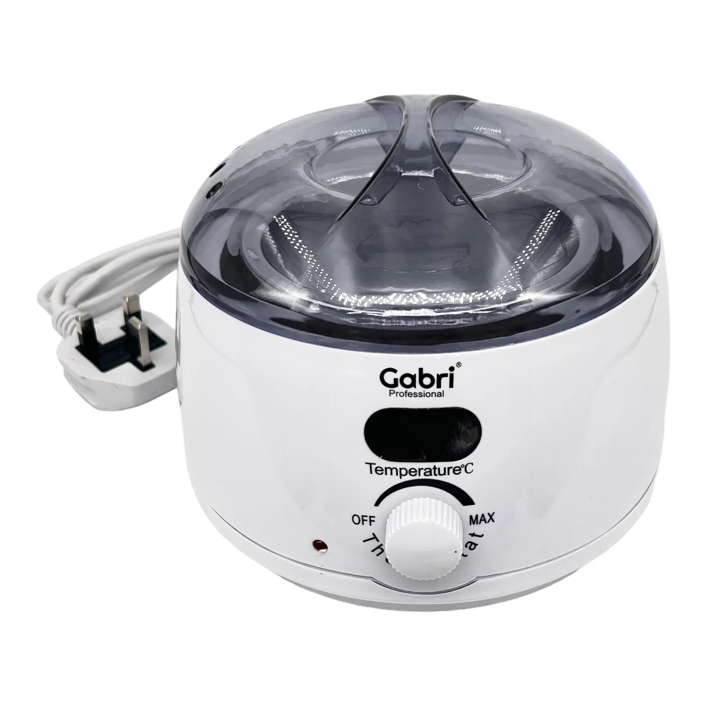 Gabri Single Pot Wax Heater Warmer Temperature Control (White) - Image 2