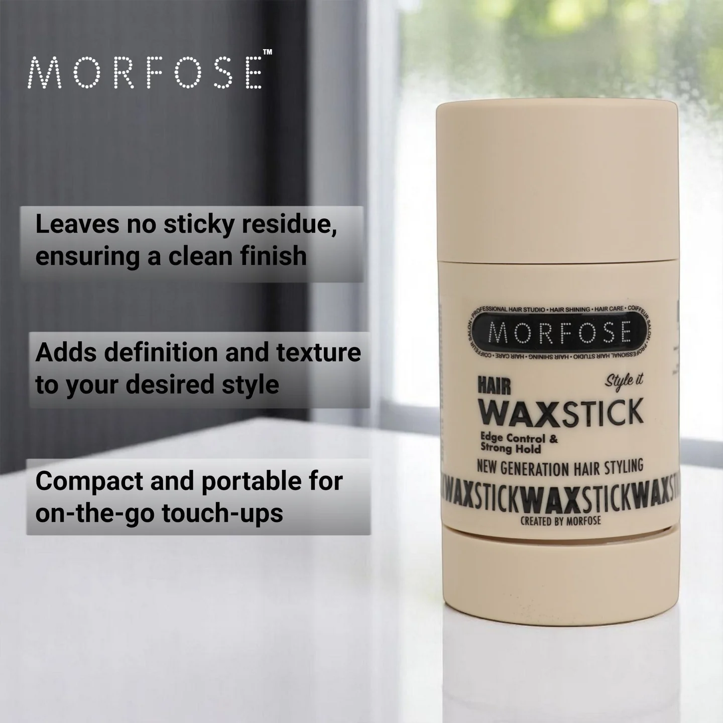 Morfose - Hair Wax Stick Edge Control & Strong Hold 55g - Image 6