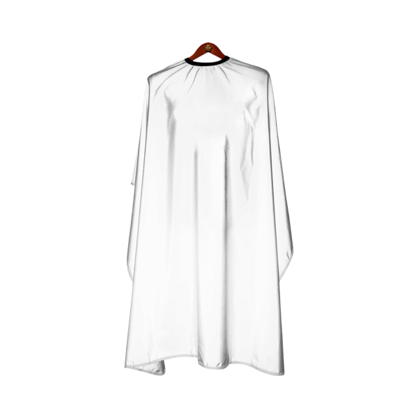 Barber Hairdressing Hair Cutting Cape & Gown Plain White