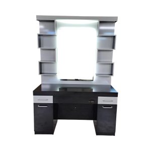 Modish EdgeGlow Barber Station Black & White Edition