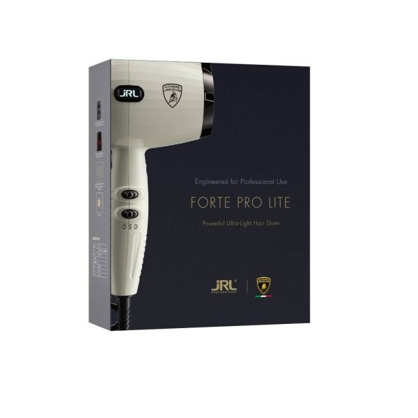 JRL x Lamborghini Forte Pro Hair Dryer White - Image 3