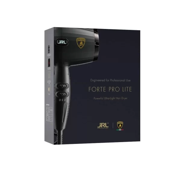 JRL x Lamborghini Forte Pro Hair Dryer Black - Image 3