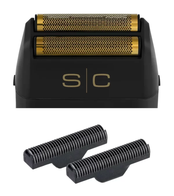 Gamma+ SC Instinct Metal Edition Shaver Replacement Foil Head and Cutters