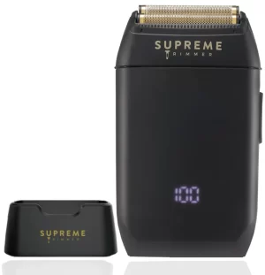Supreme Trimmer Crunch Foil Shaver Waterproof - Black