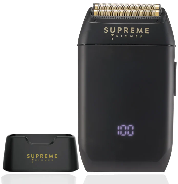 Supreme Trimmer Crunch Foil Shaver Waterproof - Black