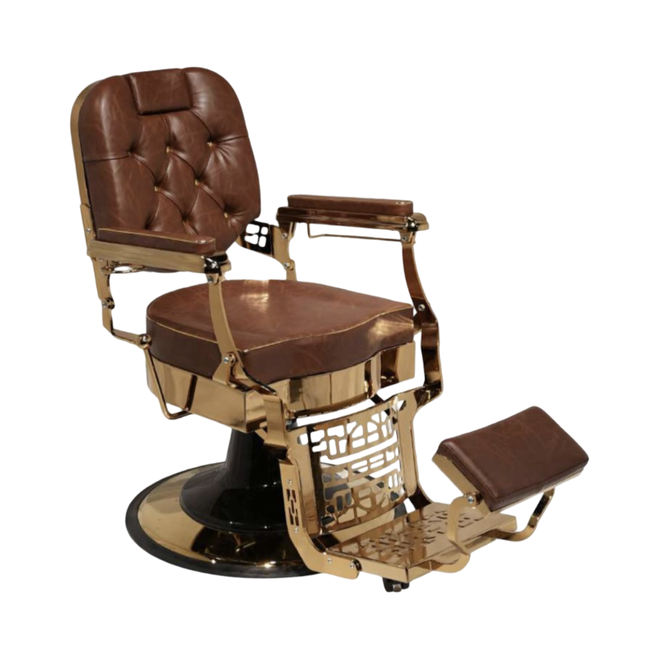 Modish Regal Gold Vintage Barber Chair – Royal Edition