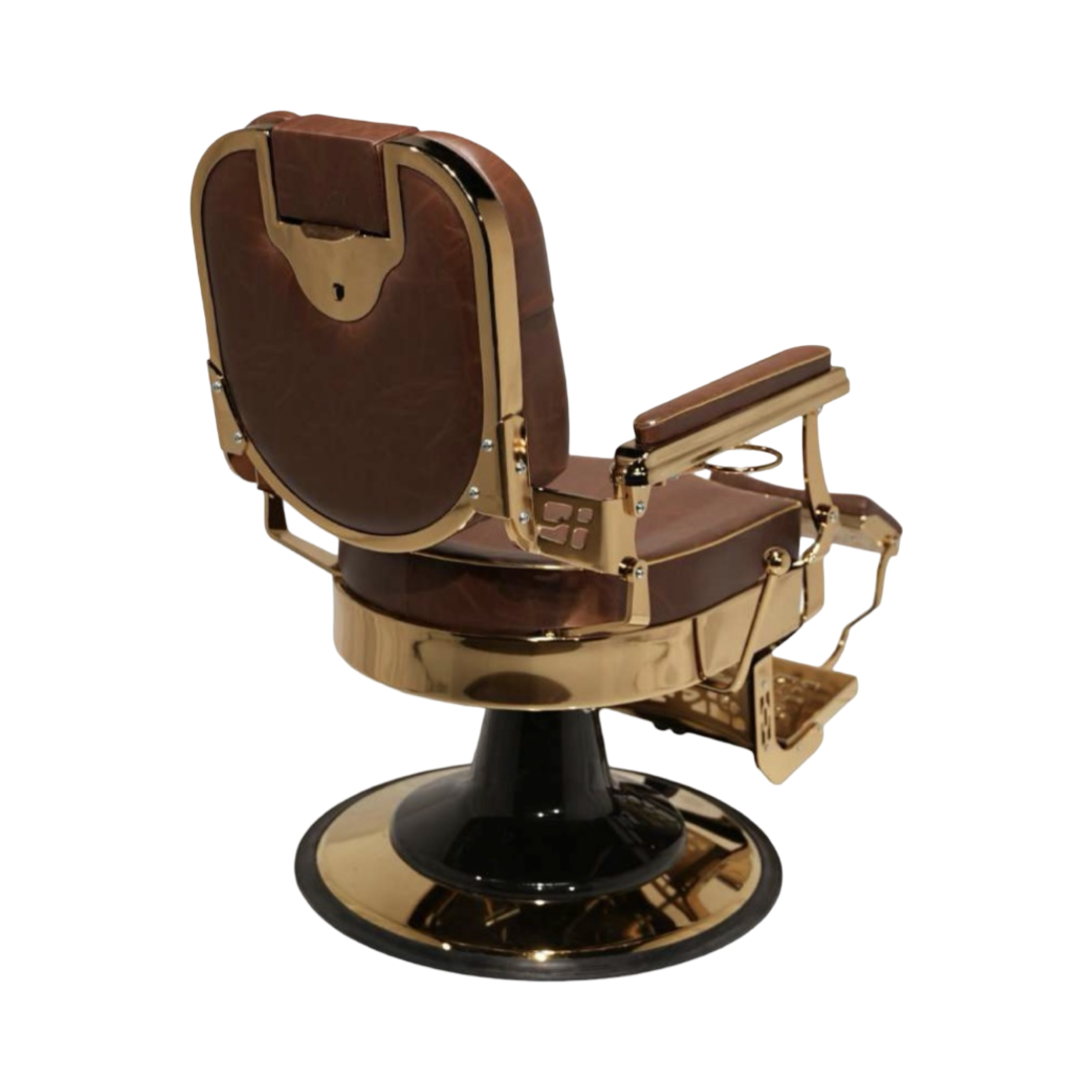 Modish Regal Gold Vintage Barber Chair – Royal Edition - Image 4