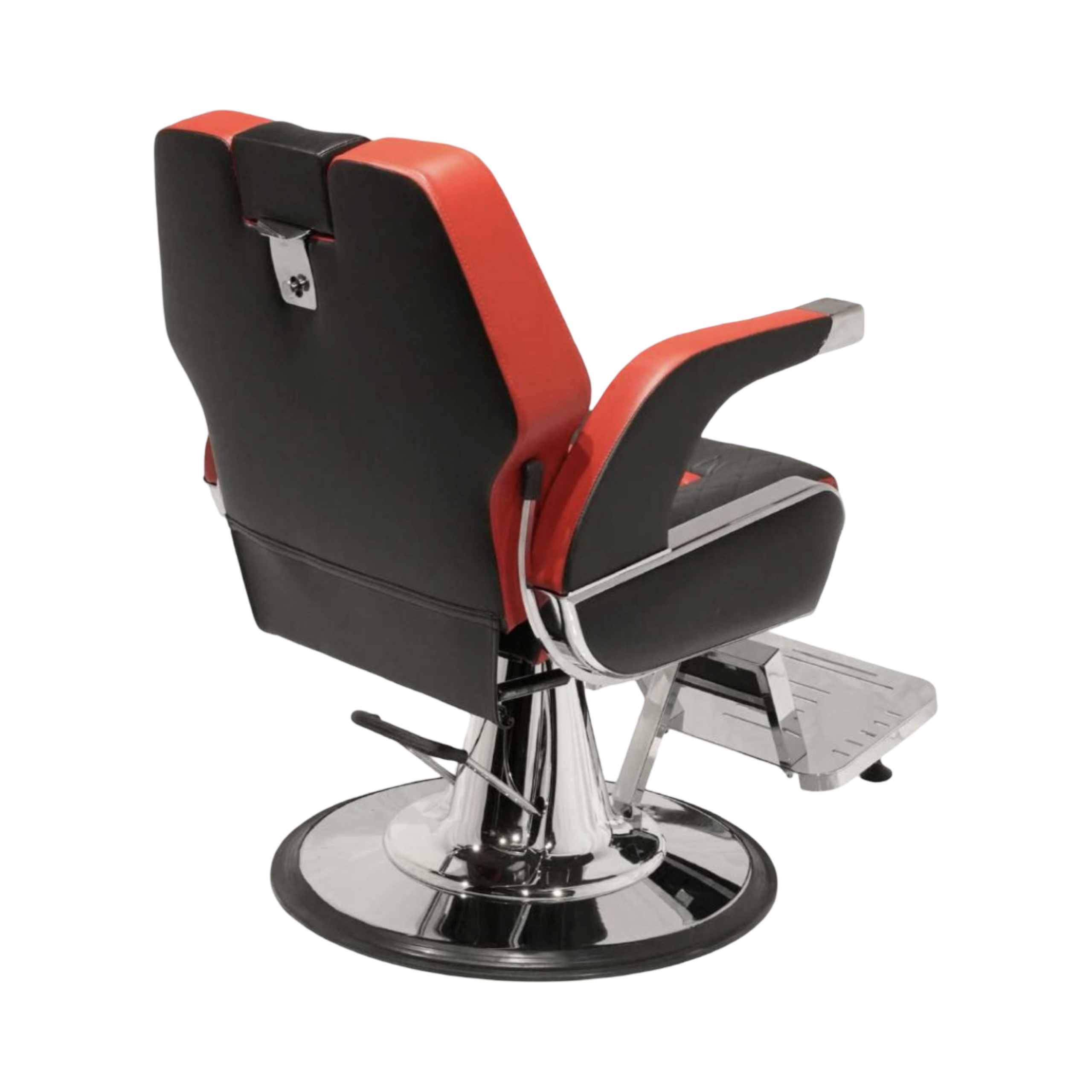 Modish TurboSport Barber Chair – Black & Red Edition - Image 3