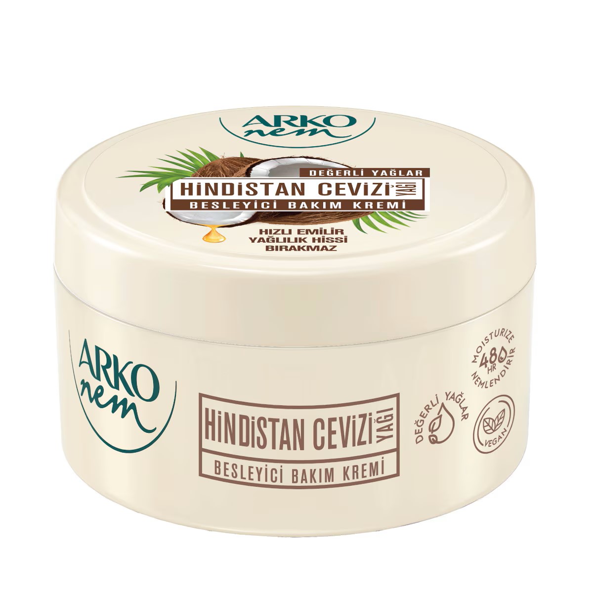 Arko Nem Prebiotic Cream Coconut 250Ml