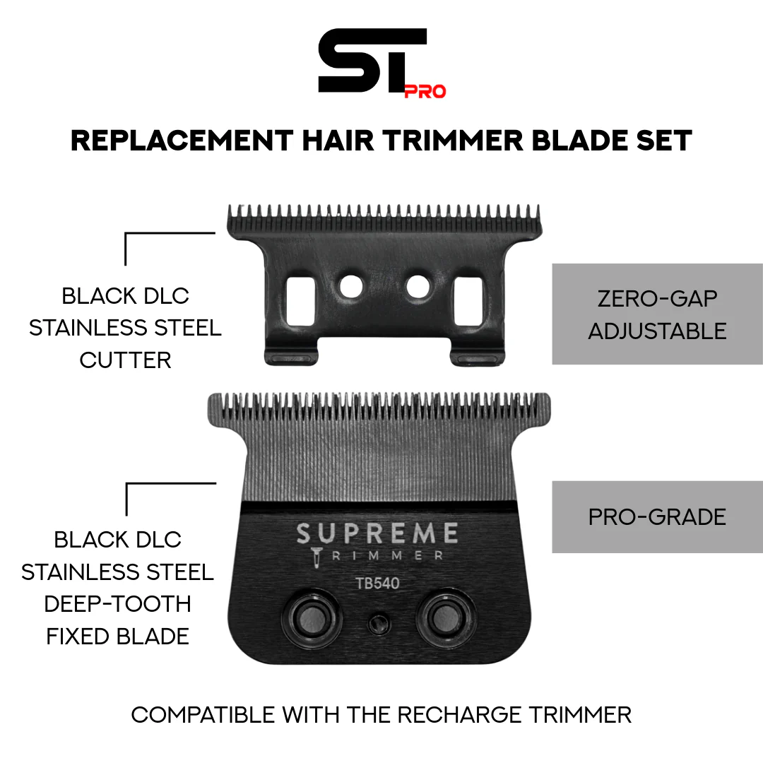 Supreme Trimmer Deep Tooth Blade for Recharge Trimmer-TB540 - Image 3