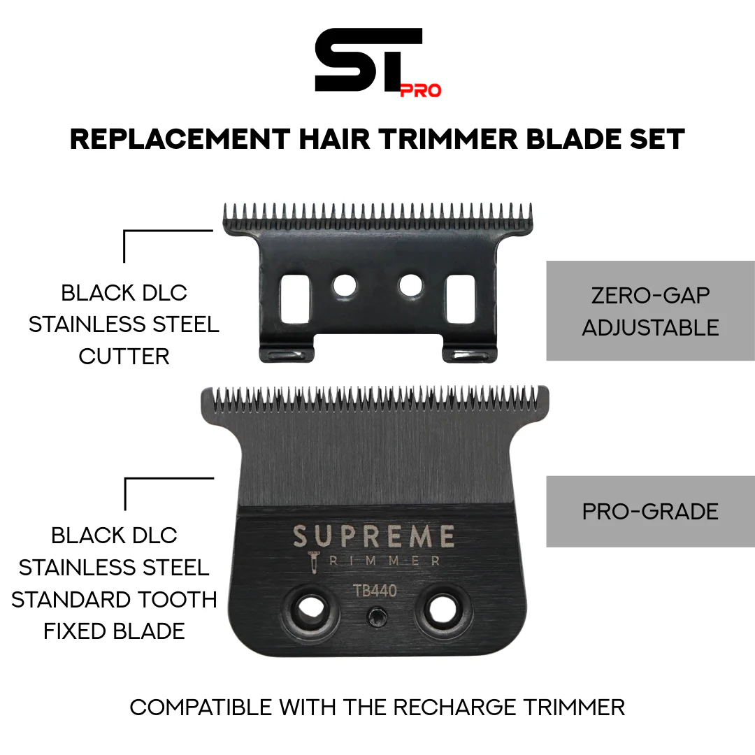 Supreme Trimmer Standard Tooth Blade for Recharge Trimmer-TB440 - Image 3