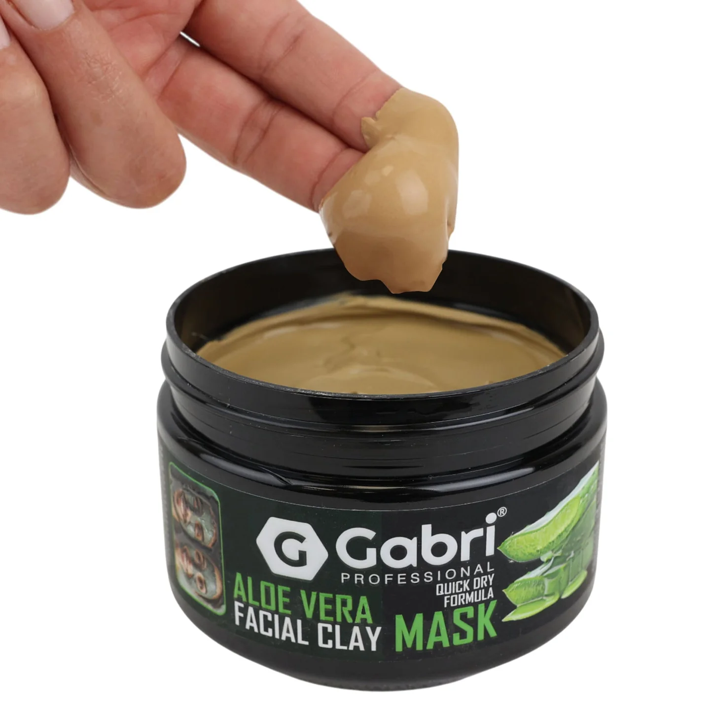 Gabri Professional Facial Clay Mask Aloe Vera 450g - Image 4