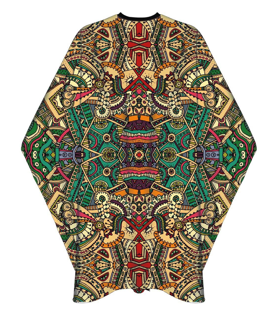 Modish Tribal Fusion Barber Cape