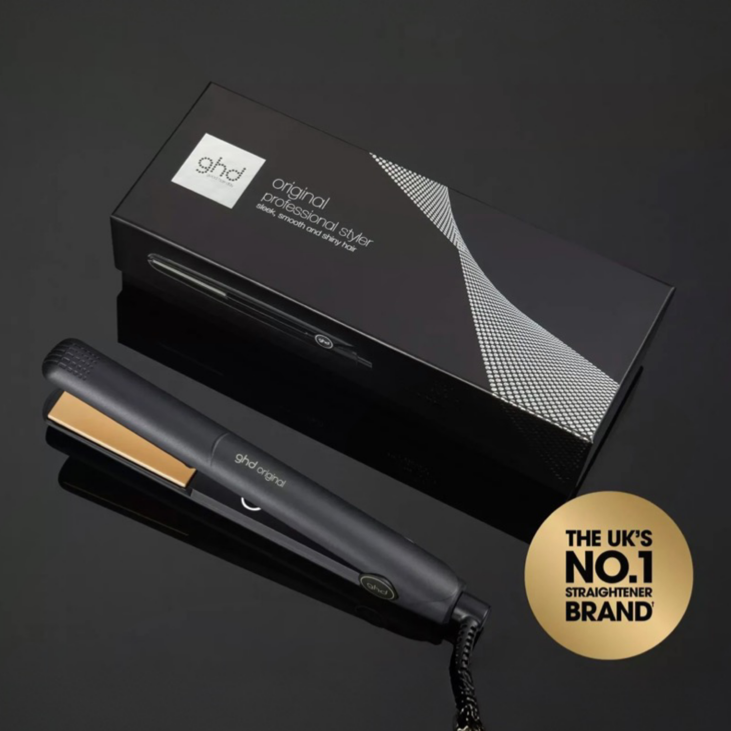 GHD Original Hair Straightener (24mm Plate) Black