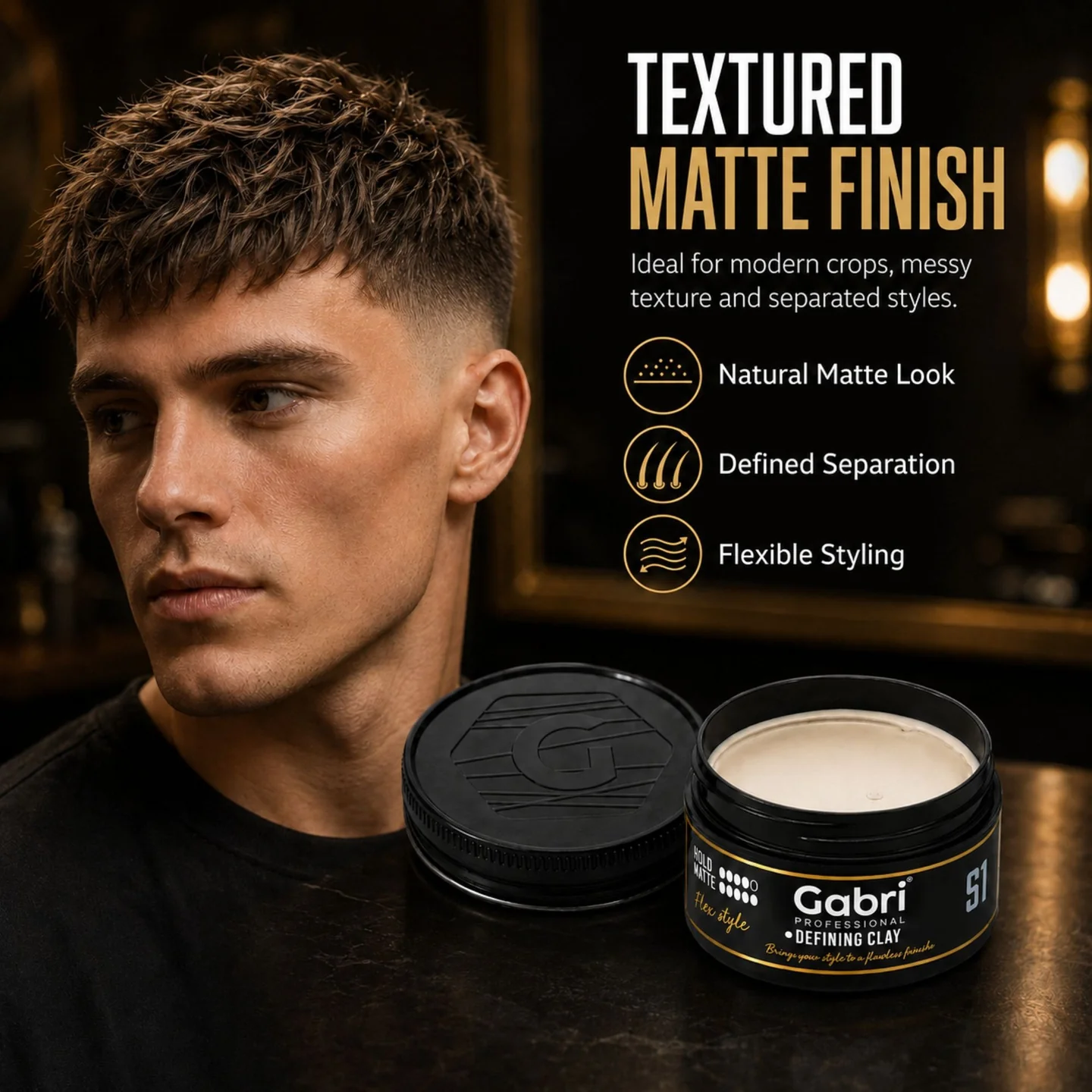 Gabri Professional - S1 Defining Clay Flex Style 100ml - Image 5