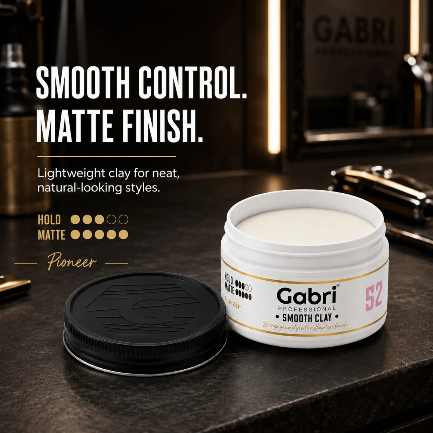 Gabri Professional - S2 Smooth Clay Pioneer Matte 100ml - Image 2