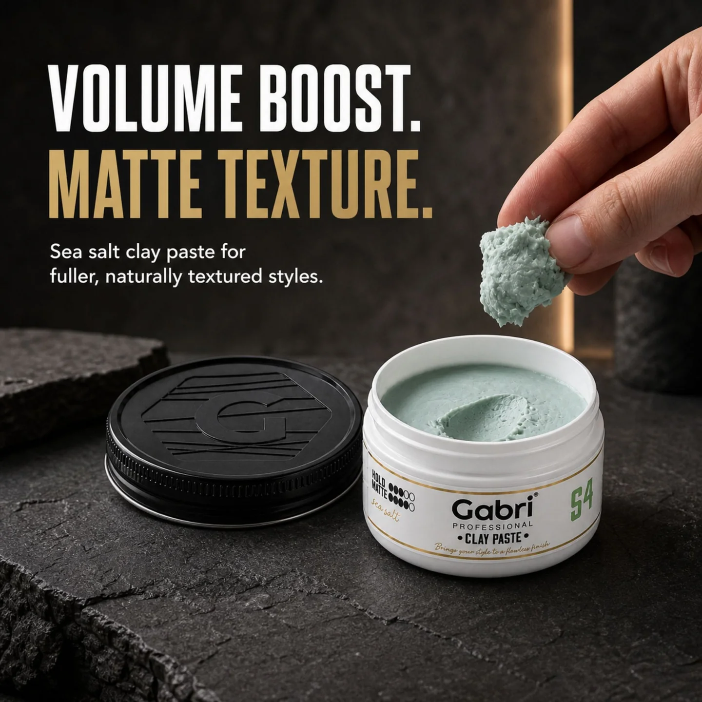 Gabri Professional - S4 Clay Paste Sea Salt 100ml - Image 2
