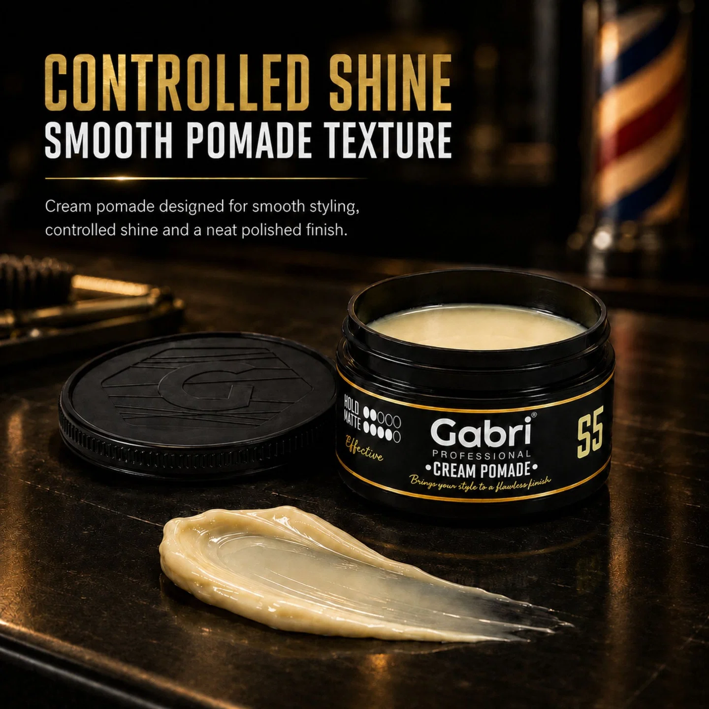 Gabri Professional - S5 Cream Pomade Effective Hold 100ml - Image 5