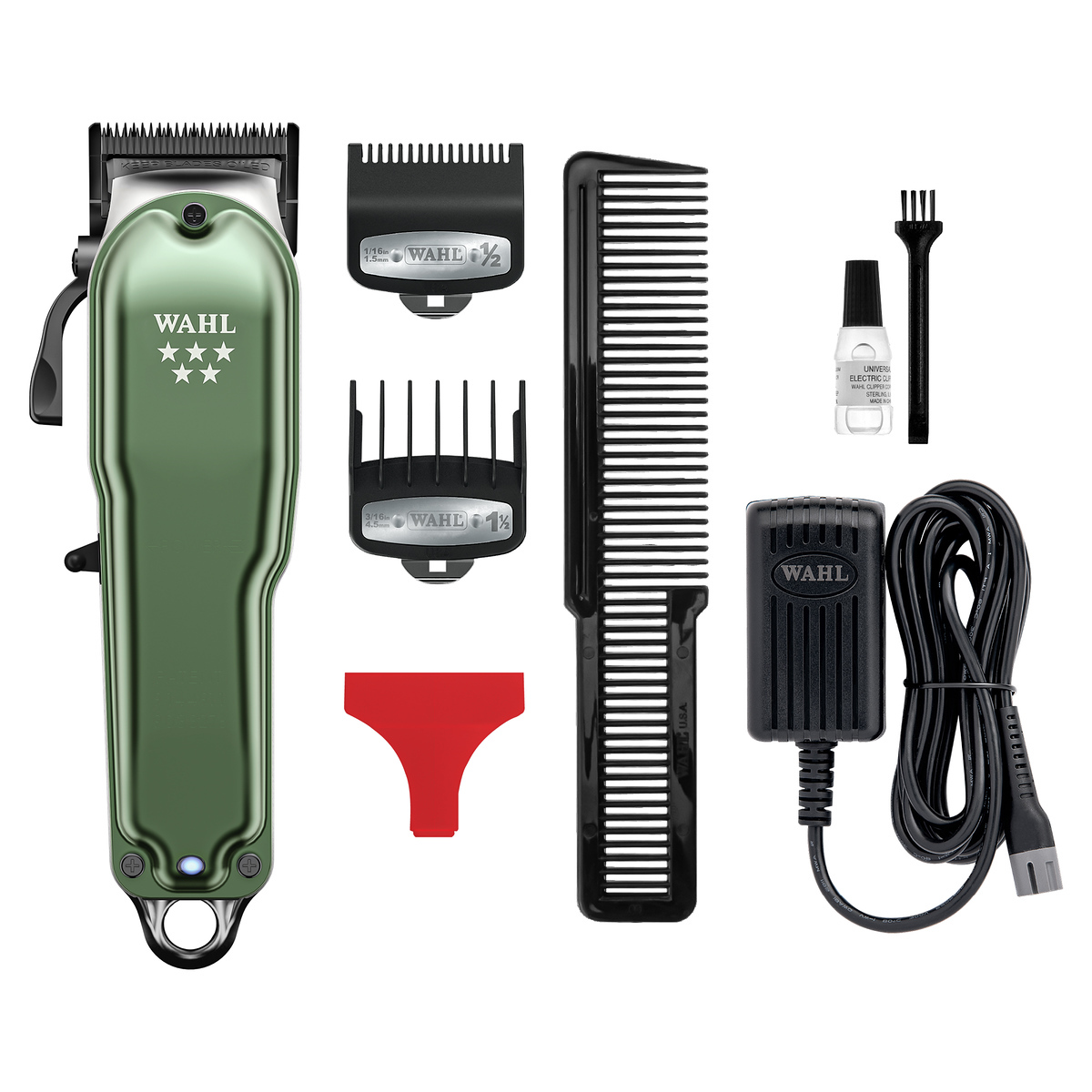 Wahl Legend+ Cord/Cordless Clipper Olive - Image 5