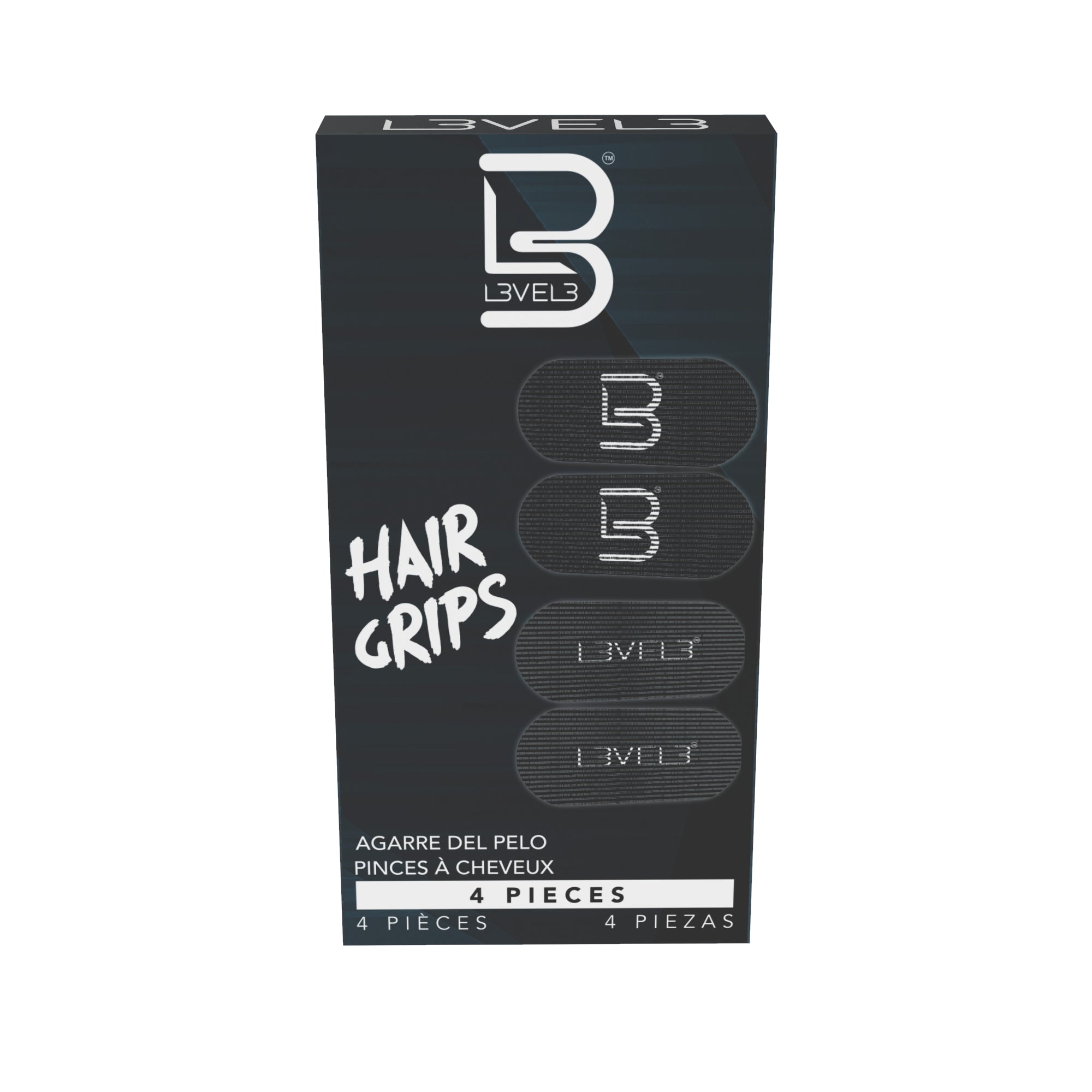 L3VEL3 Hair Grips (Pack Of 4) - Image 2