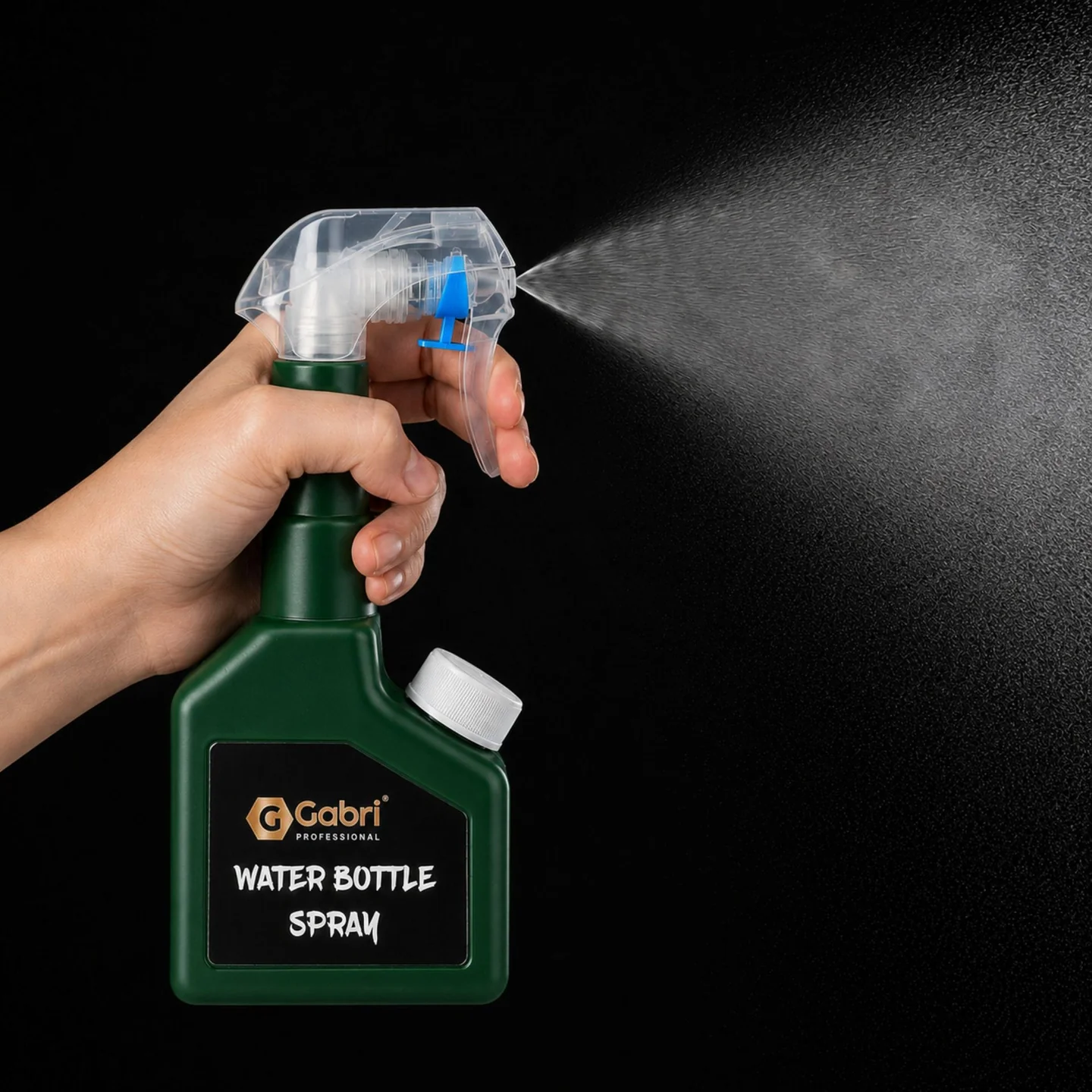 Gabri - Water Bottle Spray Green 270ml - Image 2
