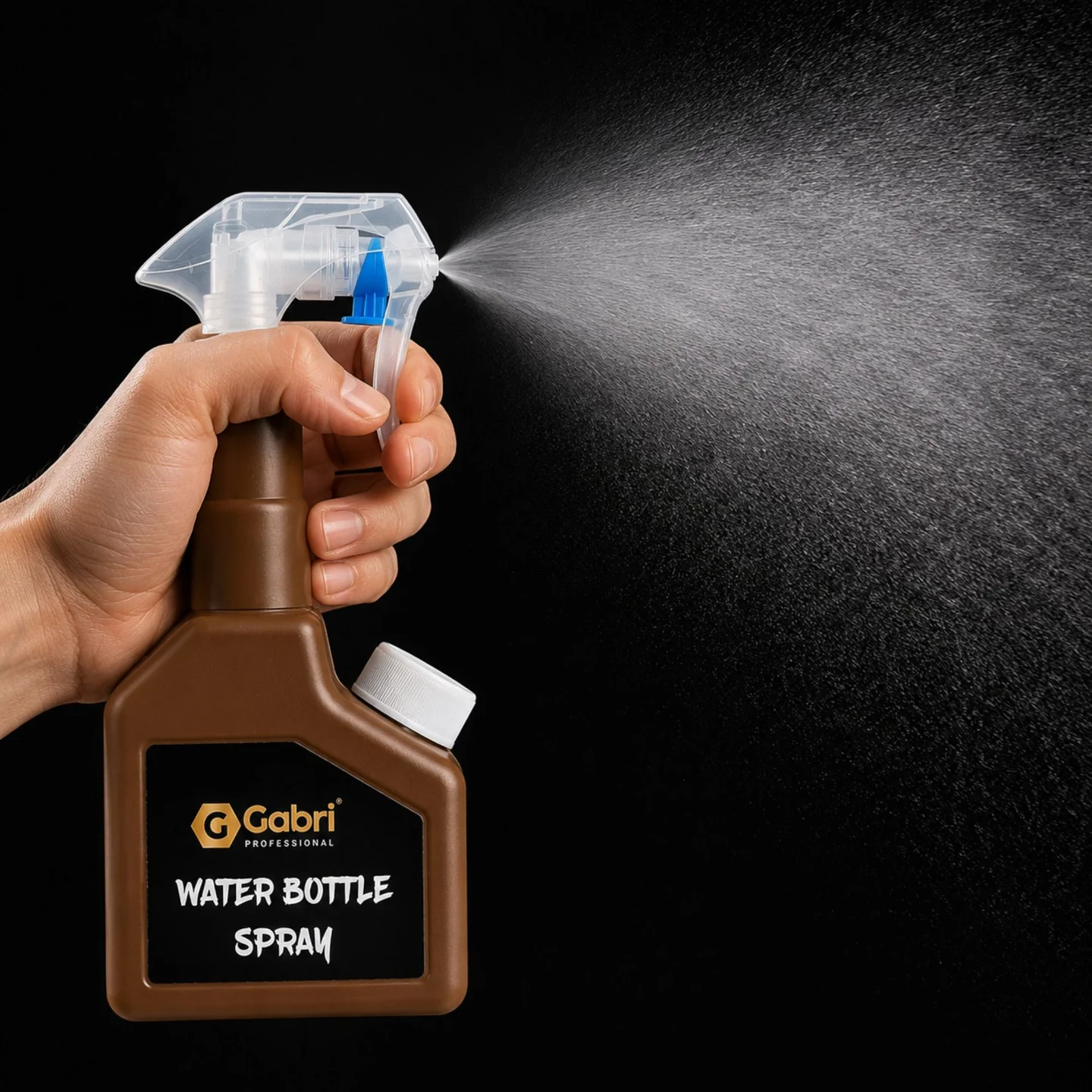 Gabri - Water Bottle Spray Brown 270ml - Image 2
