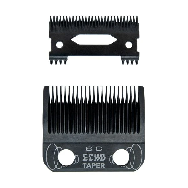 Gamma+ StyleCraft Clipper Blade Set - DLC Fixed Echo Taper Blade with Echo Deep Tooth Cutter